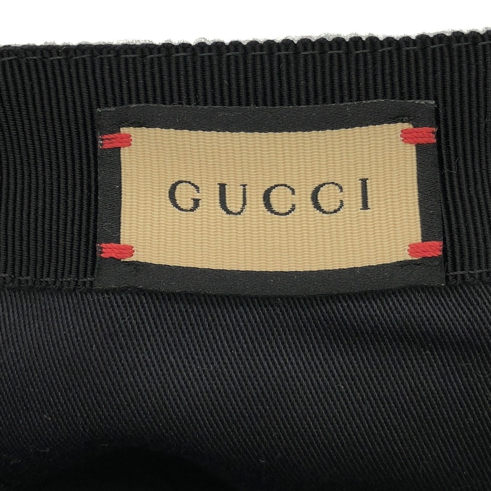 Gucci Baseball Cap Hat Polyester Black View 5